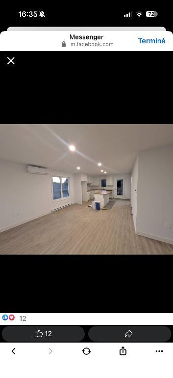 Logement de 2 chambre et 1 salle de bain à louer | 3296551