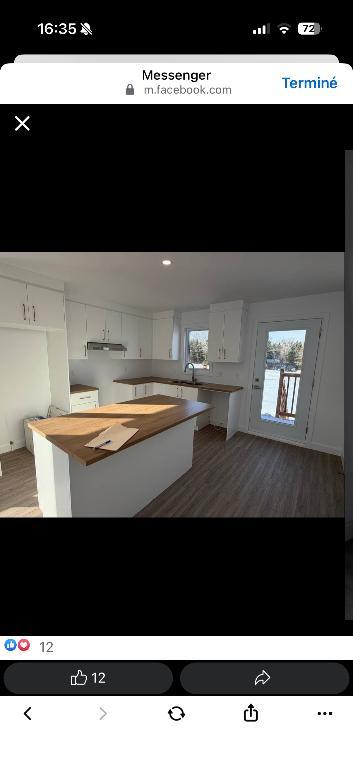 Logement de 2 chambre et 1 salle de bain à louer | 3296551