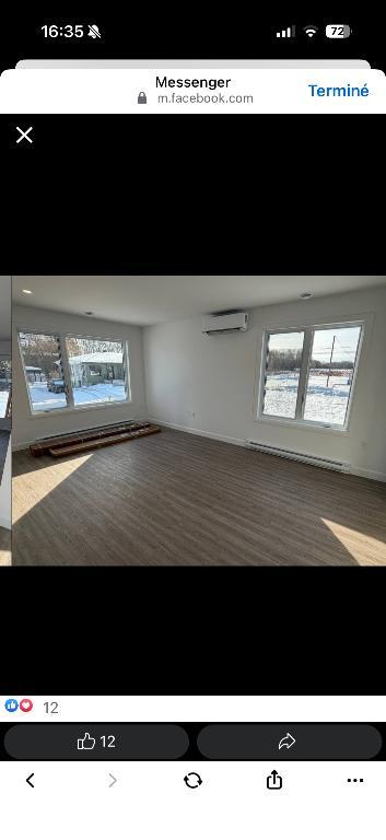 Logement de 2 chambre et 1 salle de bain à louer | 3296551