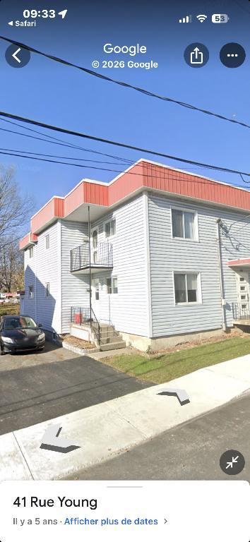 Logement 4.5 pces Secteur haute-ville 2e étage | 3298348