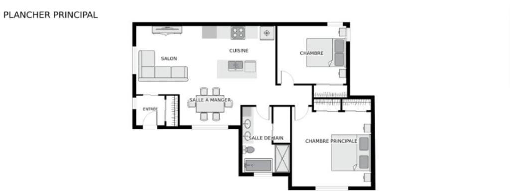 ✨🏡 Grand 4 1/2 - Haut de Duplex – Clé en main & semi-meublée 🏡✨ | 3298400