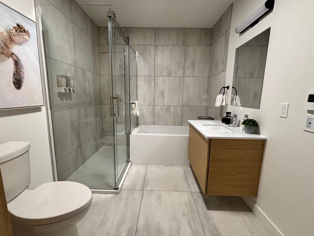 Condo moderne à louer | Gym, ascenseur et stationnement intérieur | 3298414