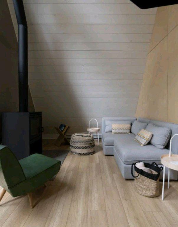 Cabane de luxe en forme de A/ Foyer Spa et Escapade dans la nature | 3298421