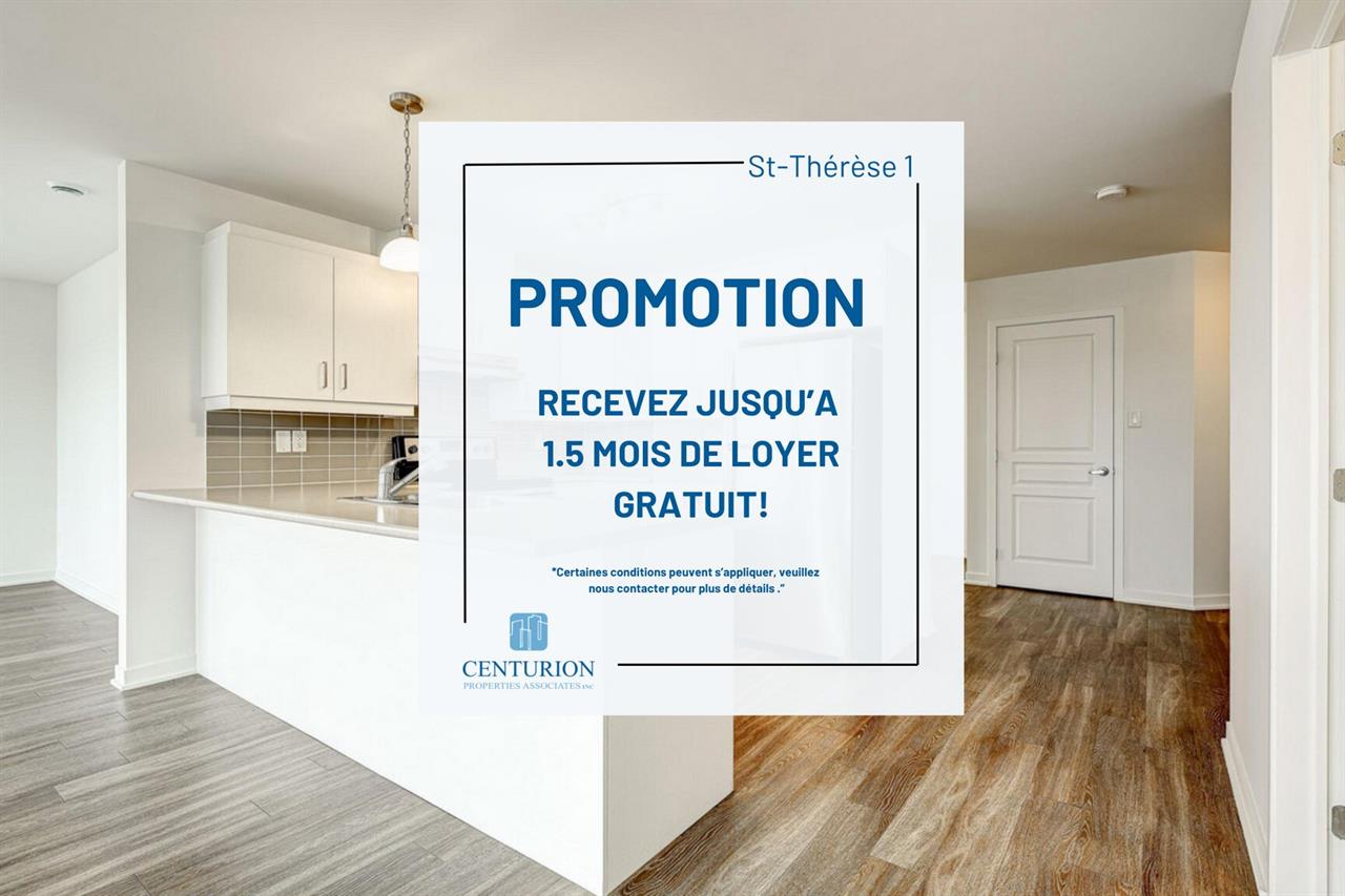 1 Bedroom Penthouse - 290 Place Claude-Dagenais, Sainte-Thérèse | 3298666