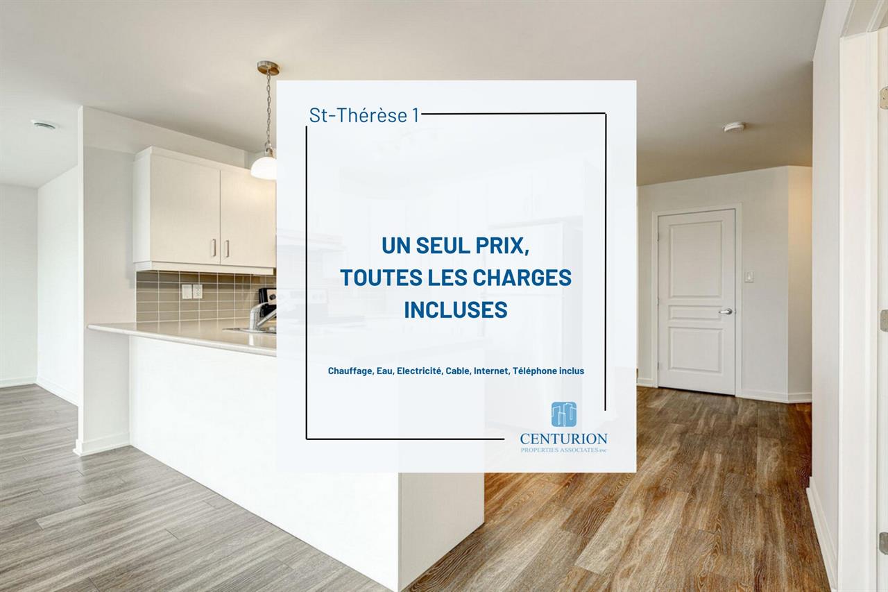 1 Bedroom Penthouse - 290 Place Claude-Dagenais, Sainte-Thérèse | 3298666