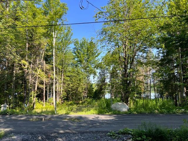 Petit Lac Lambton, Estrie. Terrain aménagé de 16 943 pi.ca. directement au bord de l’eau. Beau rivage, baignable et navigable. Une rareté! | 3303443