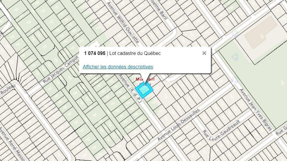 Terrain résidentiel 6188 pc Rivière-des-Prairies Montréal à vendre | 3303938