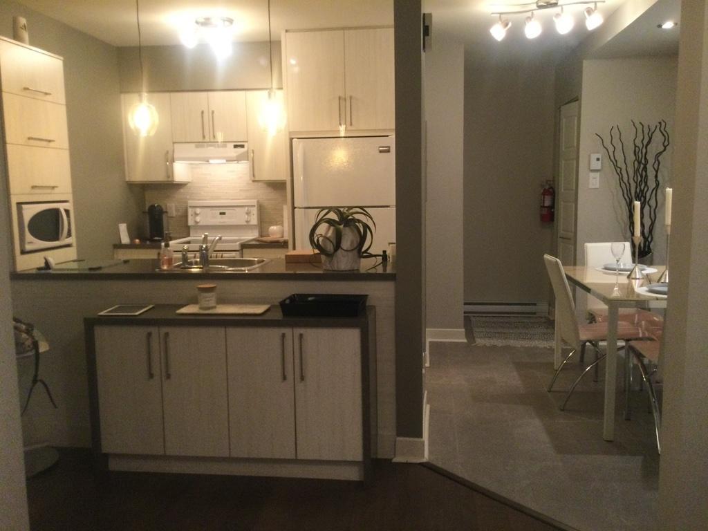 Condo 31/2 à louer MAGOG, TT INCLUS, REZ-D-Ch, meublé, équipé | 3304125