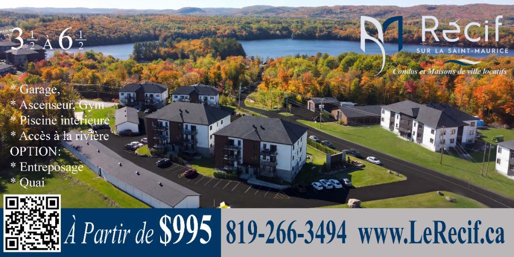 Condos locatifs à partir de $995/mois | 3307797