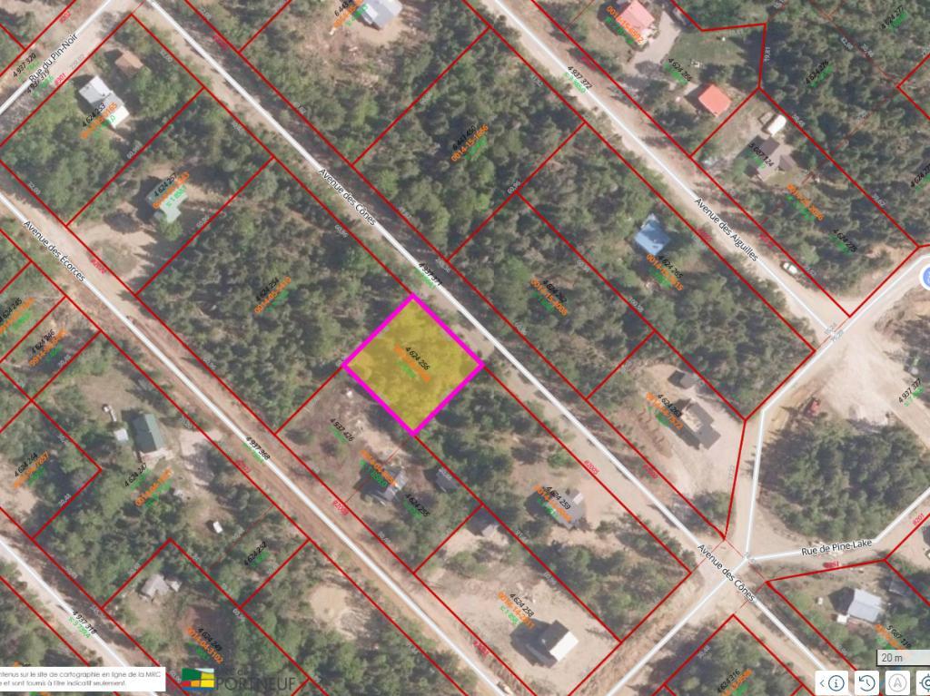 TERRAIN À VENDRE – PINE LAKE, SAINT-RAYMOND | 3308543