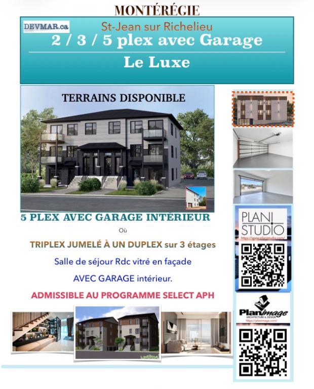 TERRAINS À VENDRE ST-JEAN SUR RICHELIEU | 3308547