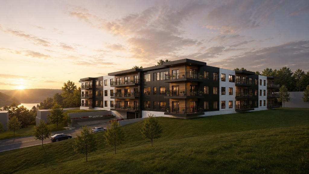 Appartement neuf à louer — Le Mirador | Chicoutimi | Occupation déc. 2026 | 3308969