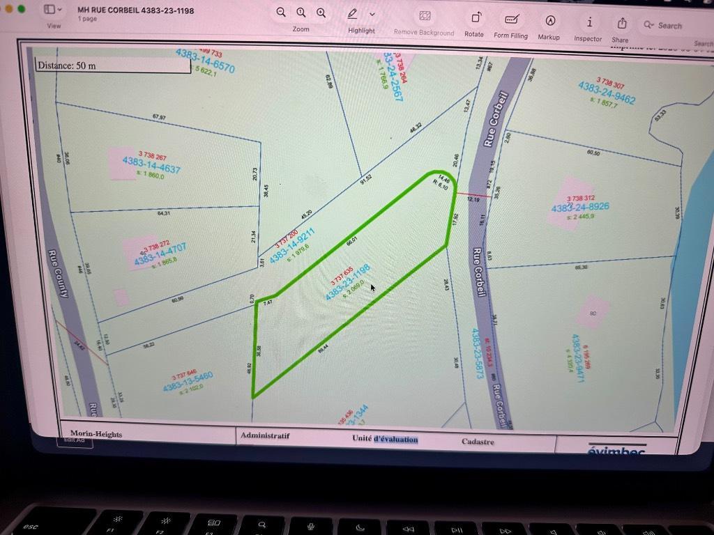 195,000$ DEUX TERRAINS RÉSIDENTIELS À VENDRE DOMAINE BLUE HILL PRÈS DE MORIN-HEIGHTS | 3311600