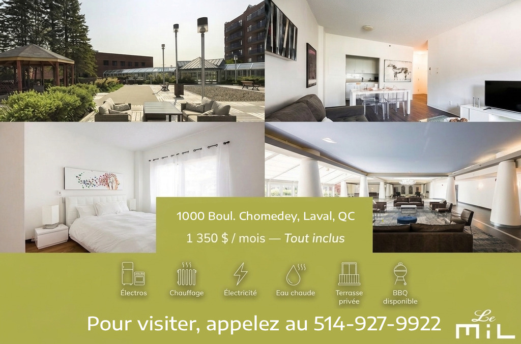 3 ½ Tout Inclus à Louer | 3312475