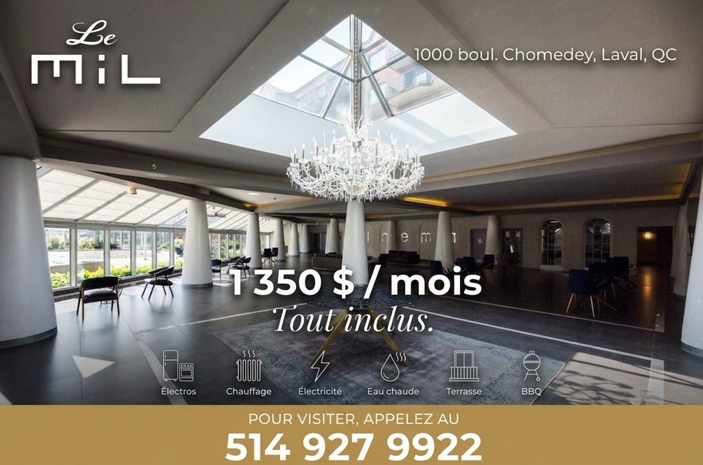 3 ½ Tout Inclus à Louer | 3312715