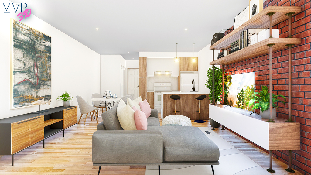 Superbe 31/2 Centre-ville | 3312735