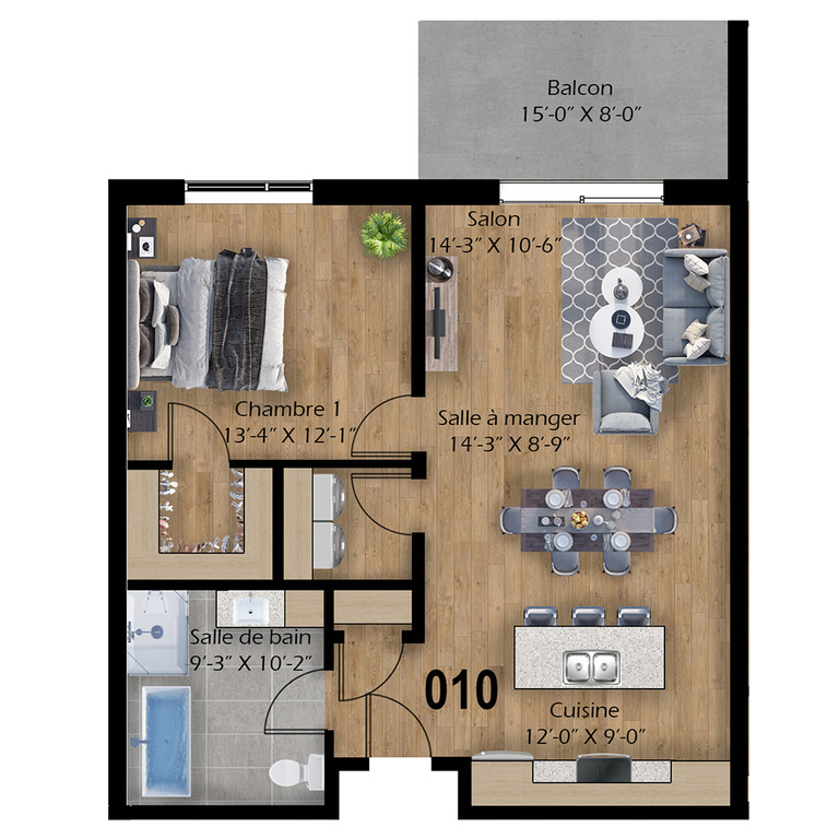 Logement Neuf Sherbrooke-Les Nations | 3312804