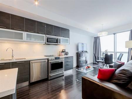 Fully Furnished Bay St Condo w FREE Parking WALK to Sick Kids HOSPITAL