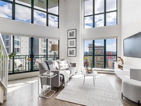 Spacious, 1 Bedroom- Sky Loft Condo with 15 Ft ceilings