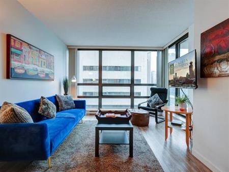 Furnished 1 BR in central downtown Vancouver. #1427