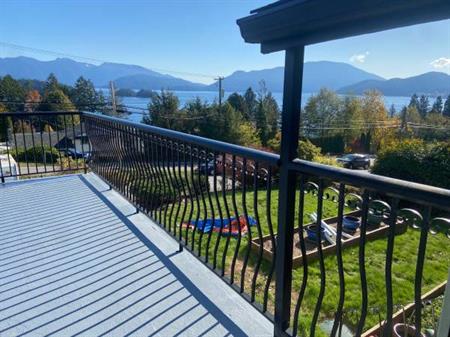 3 Bedroom 1.5 Bath with sweeping views of Howe Sound