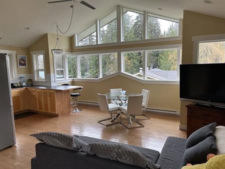 Two-bedroom and one-bathroom suite for rent
