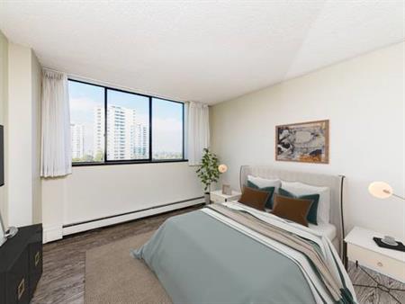 1 BR SUITE - 9th floor Vinyl Floors! Nice and Pleasant unit