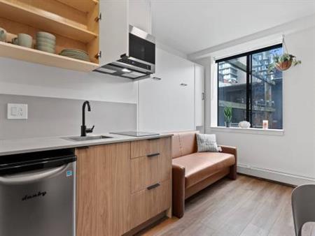 FREE RENT! Fully Renovated Furnished Studio Apartments @Alma on Abbott