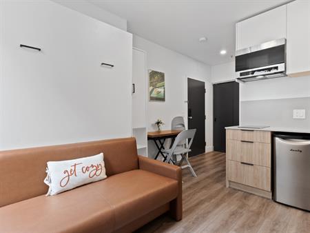 ONE MONTH FREE RENT! Fully Renovated Furnished Studio Apartments @455 Abbott! | 455 Abbott Street, Vancouver