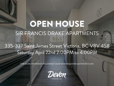 Sir Francis Drake Apartments | 335 337 St. James St, Victoria