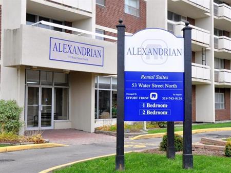 Alexandrian Apartments | 53 Water St. N., Kitchener