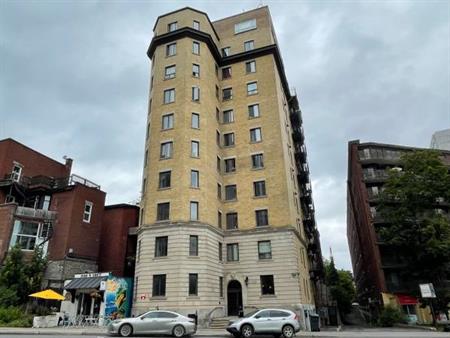 FULLY FURNISHED 2-BEDROOM CONDO IN DOWNTOWN MONTREAL.