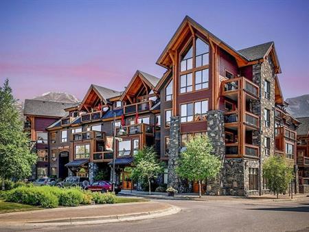 2 Bedroom Executive Condo in 40 yr old+ Building with Rent Subsidy! | 103 - 600 Spring Creek Drive, Canmore