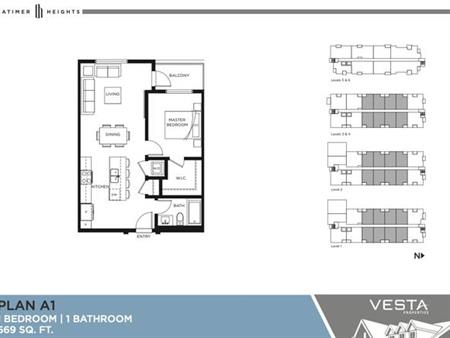 [Langley Willoughby] Brandnew 1 Bed Condo