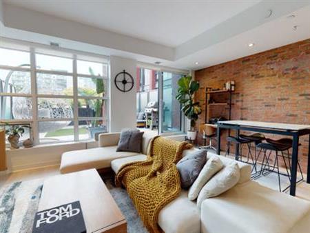 Furnished Condo Rental - Stylish 1 Bed, 1 Bath Loft, Private Patio