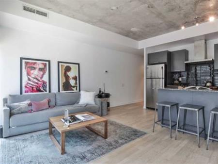 Furnished Condo Rental - Stylish Modern Suite, High-End Amenities