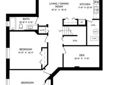 Legal 2 bedroom + a Den suite (RE Mountain Secondary)