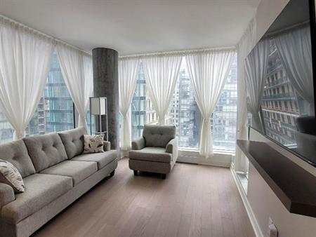 Nouveau Condo (2022-2023) Centre-Ville Montreal, Meublé, 1 Chambre / New Condo (2022-2023) Downtown Montreal, All Furnished, 