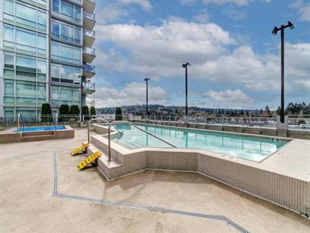 Fully furnished 2bd 2ba high rise condo in Coquitlam center long term