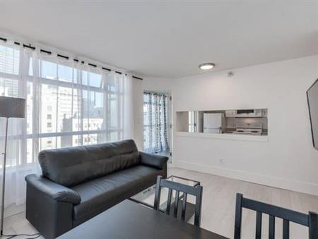 FURNISHED-Available November 1st - 1 Bedroom + Den @ 438 Seymour