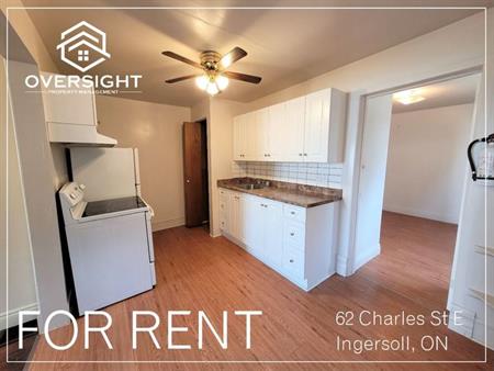 1-Bedroom in Ingersoll!! | 62 Charles Street East, Ingersoll