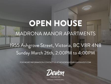 Madrona Manor Apartments | 1955 Ashgrove Street, Victoria