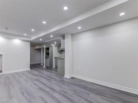 Spacious 2bedroom basement with modern finishes