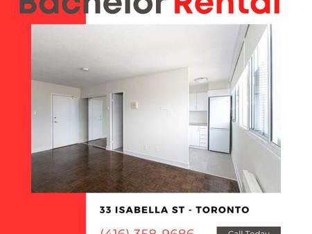 Sept ✔ Bloor/Yonge Bach apt $all-incl (gym, party room)