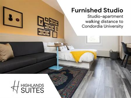 Furnished Studio Apartment in Highlands | 6425 112 Avenue Northwest, Edmonton