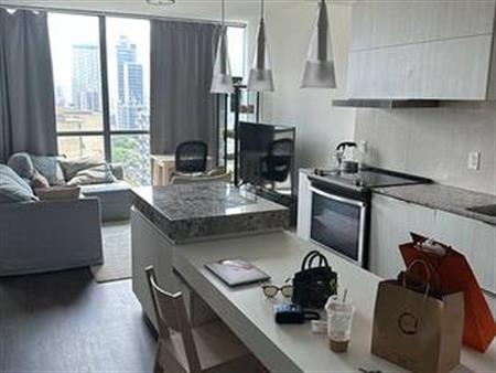 Yonge/Bloor Beautiful 1Bdrm +Den As 2nd Bdrm Lrg Walk In Closet