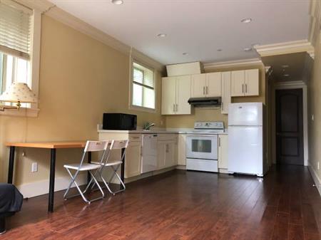 Semi-basement 2BR 1B Suite in Vancouver West with Independent Entrance