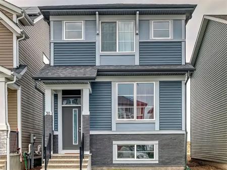 Stunning 2-Storey Home: 3 Bed, 2.5 Bath, 1856 sqft, Double Garage in Amblefield | 30 Amblefield Passage Northwest, Calgary