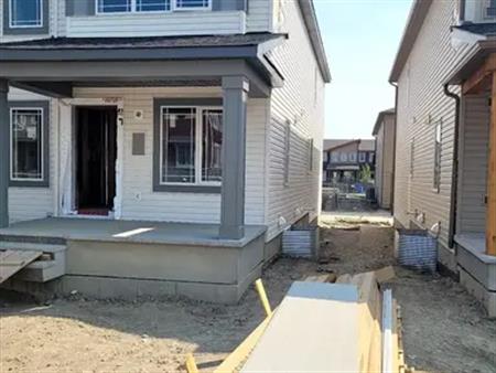 Spacious brand new End-Unit TownHouse in Carrington with attached double-garage | 41 Carringwood Close Northwest, Calgary