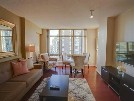 Fully Furnished 2 Beds/2 Baths Unit in Downtown. #1004